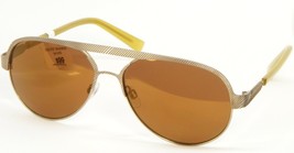 Neu W / Tag Roberto Steffani RS109 40 Gold/Brown Linse Sonnenbrille 54-1... - $66.50