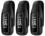 3-Pack Clip Case Accessory For Fitbit Inspire 3/Inspire 2, Black+Black+B... - £14.15 GBP