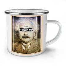 Wake Up Physics NEW Enamel Tea Mug 10 oz | Wellcoda - £17.88 GBP