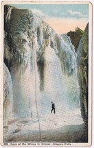 Postcard Cave Of The Winds In Winter Niagara Falls Ice Formation - £1.70 GBP