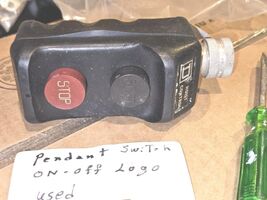 Square D RUBBER Pendant Hoist Control Station Up Down  Guaranteed - $21.56