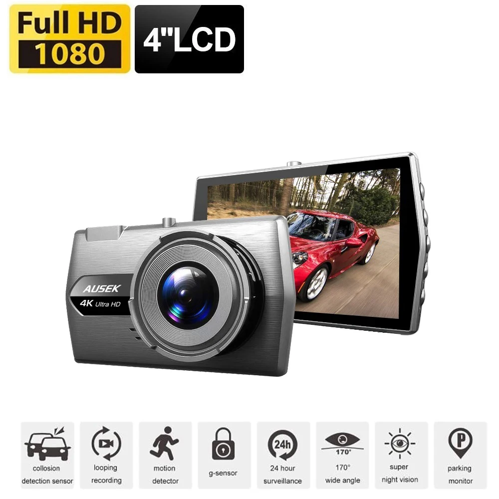 Car DVR Dash Cam Full HD 1080P Vehicle Camera Drive Video Recorder Night Vision - £29.08 GBP+
