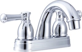 Dura Faucet Df-Pl620L-Cp Rv Designer Two Handle Arc Spout Bathroom Faucet - £31.21 GBP