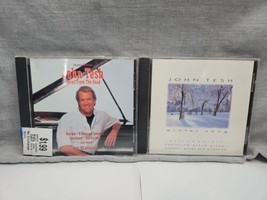 Lot of 2 John Tesh CDs: Songs from the Road, Winter Song - £7.45 GBP