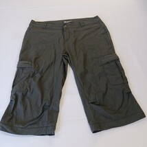REI Co-op RN37249 Women’s Green Nylon Spandex Blend Cargo Shorts Size 10 (34×16) image 14