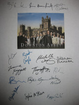 Downton Abbey Signed TV Screenplay Script X16 Autographs Hugh Bonneville Jessica - £13.46 GBP