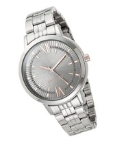 Nine Women&#39;s Glitter-Accented Bracelet Watch - £68.33 GBP