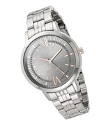 Nine Women&#39;s Glitter-Accented Bracelet Watch - £67.20 GBP