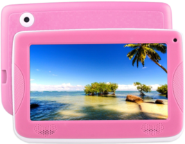Astar Kids Education Tablet 16gb A33 Quad Core 7.0&quot; Google Play Android Pink - £156.20 GBP