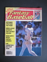 October 1990 Fantasy Baseball Magazine with Ken Griffey, Jr., on the Cover - $14.99