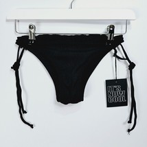 It&#39;s Now Cool - NEW - Tie Side Bikini Bottom - Black - Small - $40.21
