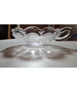 Fostoria Coin Glass Clear One Handles Nappy/Dreaser Change Bowl - $16.30 CAD
