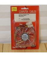 Cre Air 80mm Clear Plastic 4 Pin Red LED Fan - $232.09 MXN