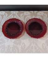 Avon VINTAGE 1876 Cape Cod Ruby Red Bread / Salad Plate - Set of 2 - $8.91