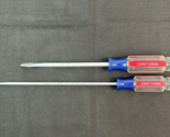 2 Craftsman Screwdriver 3/16 &amp; 1/4 Flathead Slotted 41584 &amp; 41248 Series... - $14.85