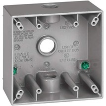 Sigma Engineered Solutions, Gray Sigma Electric 14352 3/4-Inch 3 Hole 2-... - $21.88