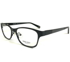 Nine West Petite Eyeglasses Frames NW1057 001 Black Gray Full Rim 47-16-135 - £14.76 GBP