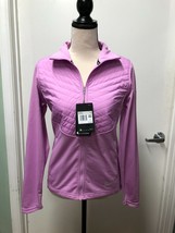 Nike Dri-Fit Women&#39;s Activewear Track Jacket Full Zip Atheleisure Long S... - $38.96+