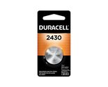 Duracell 2430 3V Lithium Battery, 1 Count Pack, Lithium Coin Battery for... - $6.10