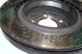 2003-2008 NISSAN 350Z INFINITI G35 COUPE REAR DRILLED/SLOTTED ROTOR P1064 image 9