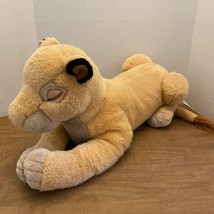 Vintage Disney Store Sleeping Nala The Lion King Plush 30” Large Stuffed Animal - $22.50