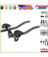 Aero Handlebar Rest for Road/Mountain Bikes - Adjustable Triathlon Bars ... - $847.82 MXN