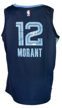 Ja Morant Signed Blue Nike Memphis Grizzlies Swingman Basketball Jersey JSA - £456.94 GBP