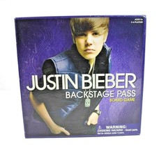 The Canadian Group Justin Bieber Backstage Pass Board Game 100% Complete - £11.75 GBP