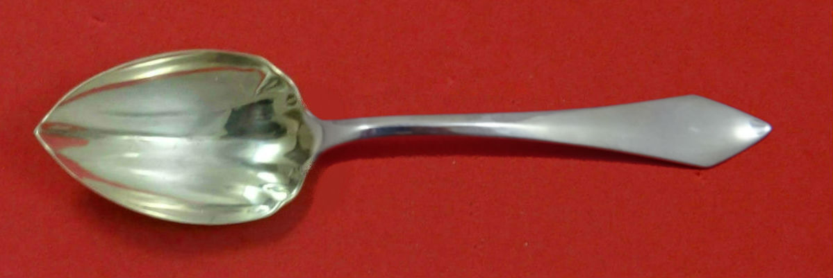 Primary image for Chatham by Durgin Sterling Silver Grapefruit Spoon Fluted Custom Made 5 3/4"