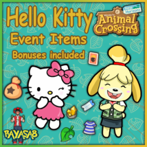 Animal Crossing:New Horizons Hello Kitty Event + Bonuses  | Quick Delivery - £7.70 GBP