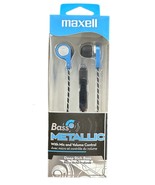 Maxell 190282 Bass 13 Metallic in-Ear Earbuds with Microphone - £9.43 GBP