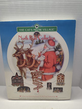The Cats Meow Village 1997 -5 Piece North Pole Collection Christmas Shel... - $537.75 MXN