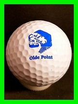 Vintage Logo Golf Ball ~ Olde Point Country Club Hampstead, NC  - £7.78 GBP