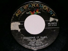Clint Miller Doggone It Baby I&#39;m In Love Bertha Lou 45 Rpm Record ABC Paramount - £27.72 GBP