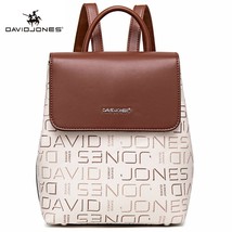 David Jones&#39; Latest Fashion Women&#39;s Backpack Small Independent Design Casual Stu - £76.09 GBP