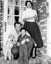 Audie Murphy 1950&#39;s at home with his wife son &amp; dog 24x36 inch poster - $29.99