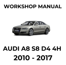 AUDI A8 S8 D4 4H 2010 2011 2012 2013 2014 2017 SERVICE REPAIR WORKSHOP M... - £5.52 GBP