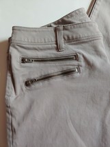 Limited Denim Legging Jean 678 Womens Size 8 Stretch Light Gray Zipper Pockets  - £17.12 GBP