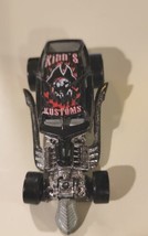 Vintage 1999 Hot Wheels Surf Crate - Kidd&#39;s Kustoms - Black Hot Rod Race... - $146.12 MXN