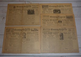 Liverpool UK Evening Express (5) Five World War II February, 1944 Issues - £15.44 GBP