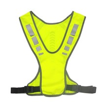 Reflective Vest Safe Jacket for Running Jogging Cycling Motorcycle Night YS-BUY - £148.31 GBP