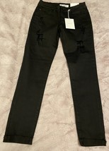 NWT Kancan high Rise super Skinny black Jeans Size 27 - £24.19 GBP