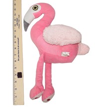 Pink Flamingo Bird Plush Toy - 16&quot; Stuffed Animal Figure 2014 - £5.50 GBP