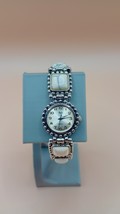 Maulin Womens Watch - Silver Tone with faux stones - Clasp Closure - €11,29 EUR