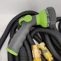 50FT Expandable Garden Hose Water Hose - 10 Function Hose Spray Nozzle, ... - $275.50 MXN