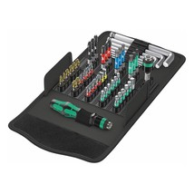 Wera &quot;Kraftform Kompact 100&quot; Heavy Duty Bit Set with Driver (52-Piece Set) - £116.81 GBP