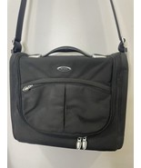 Tumi T3 Flap Zip Briefcase Laptop Business Travel Bag Black - $49.99