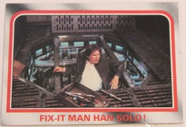 Vintage Star Wars Empire Strikes Back Trading Card #55 Fix It Man Han Solo - £1.55 GBP