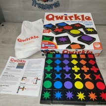 QWIRKLE Board Tile Game Mensa COMPLETE Used Mindware Wood 2018 - $12.00