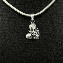 925 sterling silver Indian god Sai Baba, amazing stylish pendant/locket ssp498 - £23.35 GBP